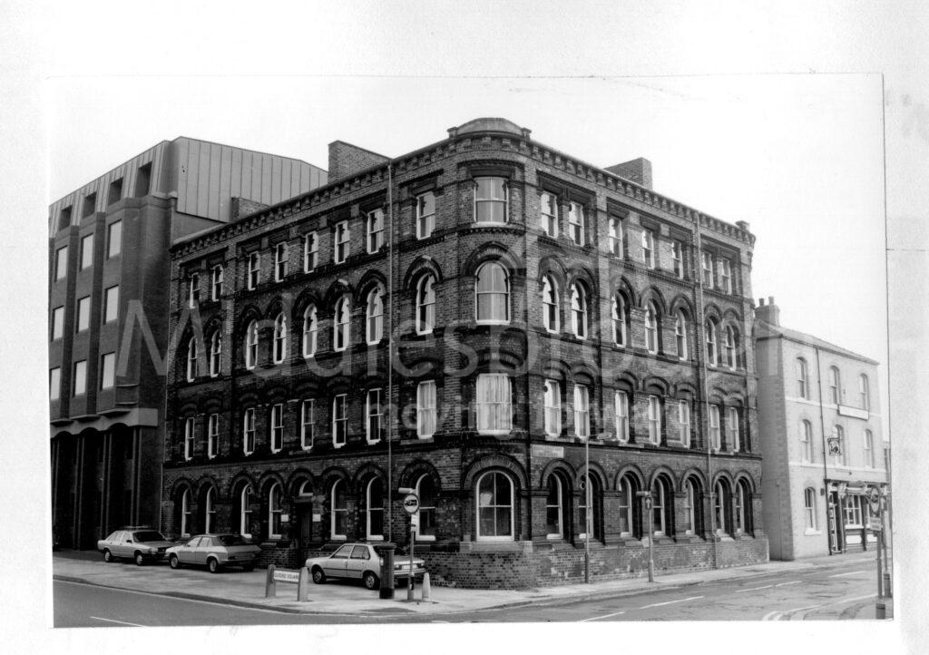 Built in 1874, the buildings were designed by W.H. Blessley of Middlesbrough.