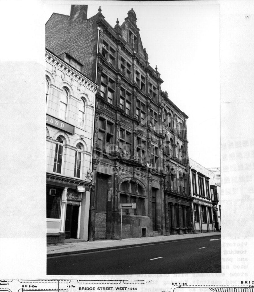 Constructed 1871 as offices & printing works for the North Eastern Daily Gazette