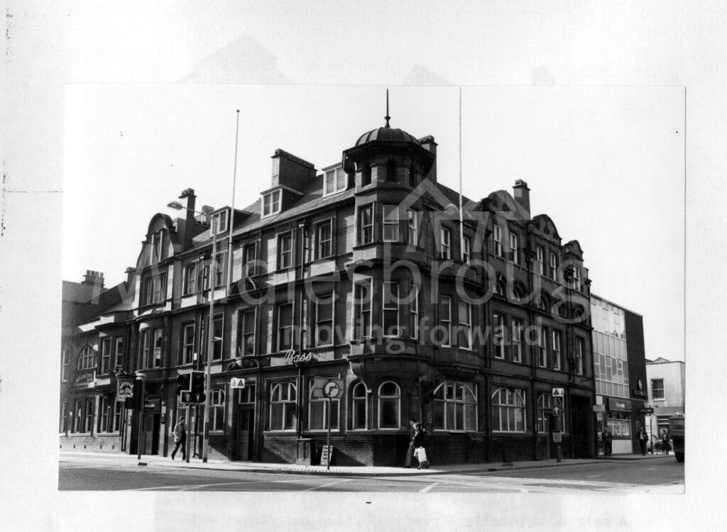 The Wellington Hotel, Albert Road which was built 1900 in neo classical style with art nouveau influences